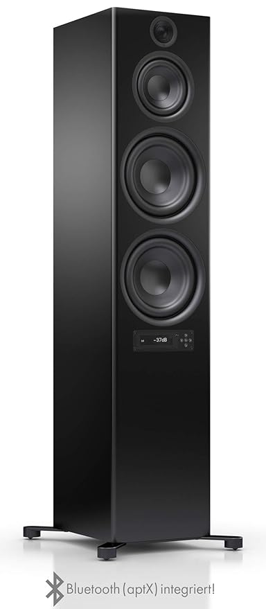 Nubert nuPro X-8000 Standlautsprecher| Bluetooth Lautsprecher aptX| Lautsprecher Verbindung kabellos High Res 192 kHz/24 bit|