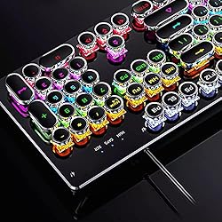 Basaltech Mechanical Light Up Keyboard With LED