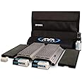 SB2 Double Diamond Sharpening Stone Set - Knife Sharpener, Chisel, Plane Blade and Cutting Tool Sharpener - MPOWER Tools - Diamond Side By Side (600/1200 Grit)