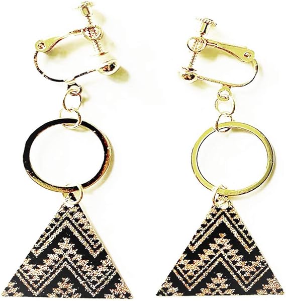 Amazon Fix You イヤリング レディース ユニーク 可愛い 揺れる レトロ ユニーク ジュエリー 925 銀 アクセサリー アレルギー対応 耳飾り 高級感 誕生日 ギフト イヤリング ピアス 通販