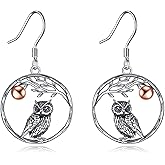Animal Dangle Drop Earrings for Women Animal Earrings 925 Sterling Silver Jewelry Gifts for Girls Mom Daughter