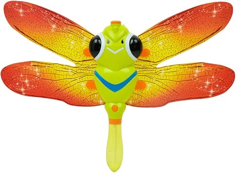 Amazon Heitign バブルマシン 妖精の泡の杖 トンボの形の手持ち型の泡機械 ミュージカルライトアップバブルおもちゃ 含まれている気泡混合物 緑 マルチゲームセット おもちゃ