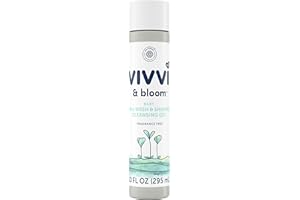 Vivvi & Bloom Gentle 2-in-1 Baby Wash & Shampoo Cleansing Gel, Leaves Sensitive Skin Feeling Healthy & Moisturized, Fragrance-Free, Formulated Without sulfates, paraben, & Dyes, 10 fl. Oz