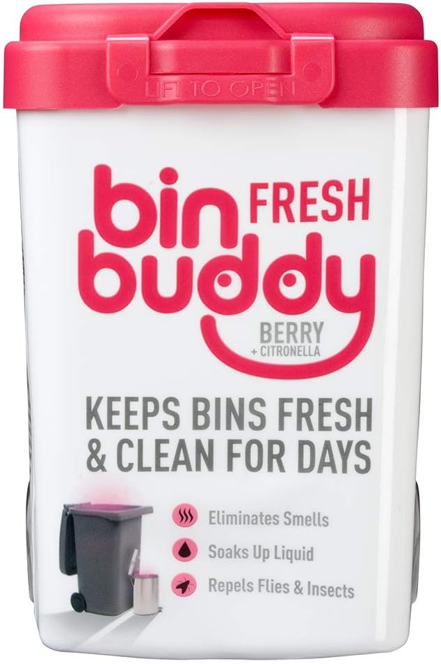 Bin Buddy Fresh Berry Blast Bin Freshner 450 g, Pack of 6 - Image 4
