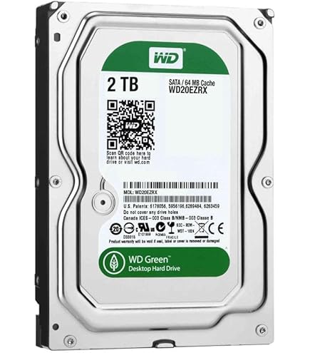 Western Digital WD20EARS（2台セット） Western Digital WD Green 2TB 5400 RPM 3.5