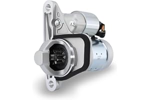 ENTURBO 17982 New Starter Motor Compatible with 2007-2019 Nissan Sentra 1.6L 1.8L 2.0L, Nissan Versa 07-12, Juke 11-17, Cube 09-14, NV200 13-21, Chevrolet City Express 15-18 2.0L L4, OE 19317693 S114-902A