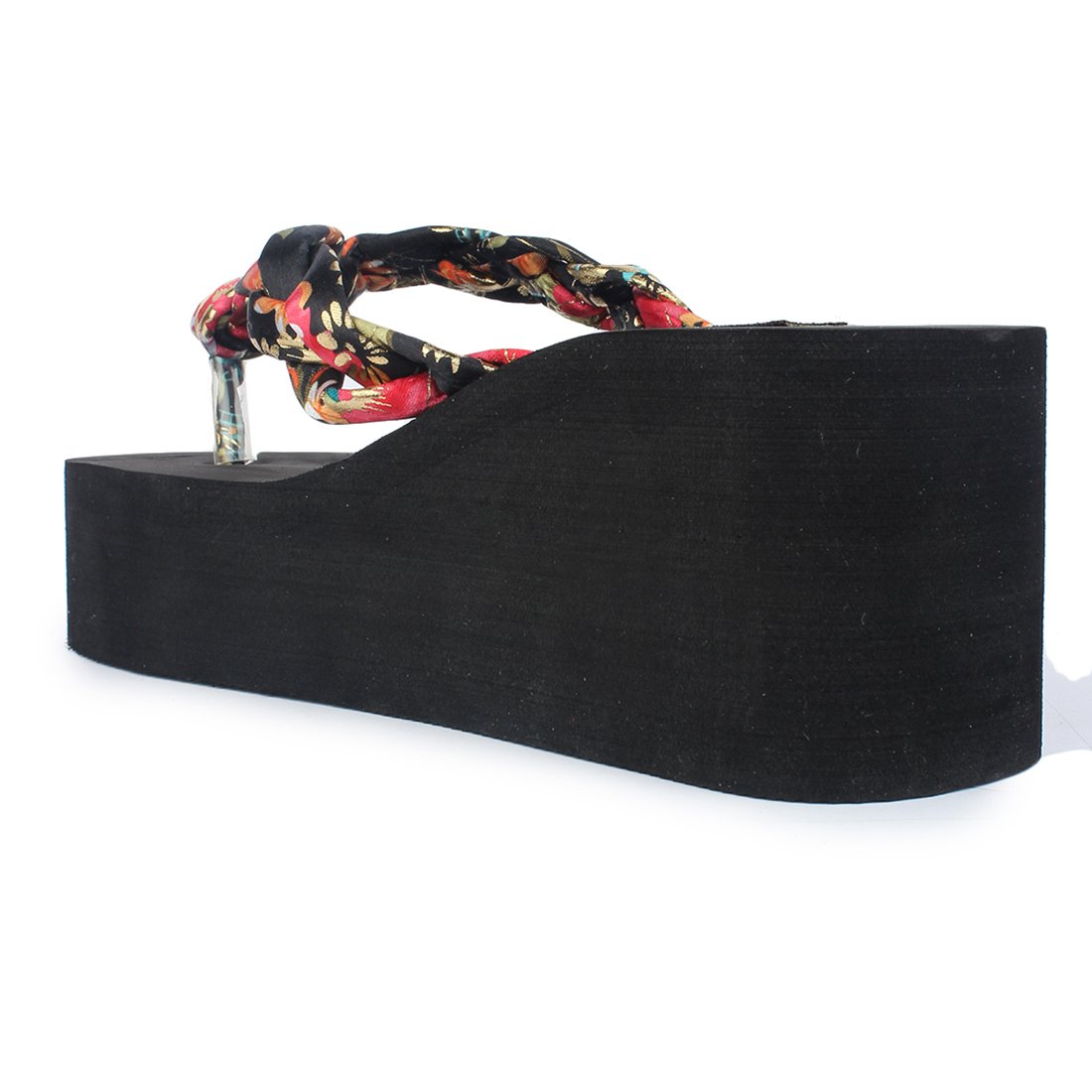 do bhai women's rubber wedges