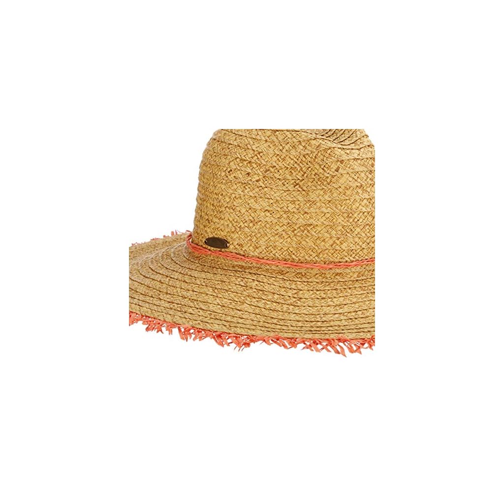 Women's Sun Hat Packable, Lightweight Braid/Straw, UPF (SPF) 50+ Sun