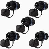 ANMBEST 5PCS Panel Mounting Shielded RJ45