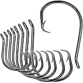 XFISHMAN Circle Hooks - Octopus Hooks Saltwater - 50 Pack #1 12/0