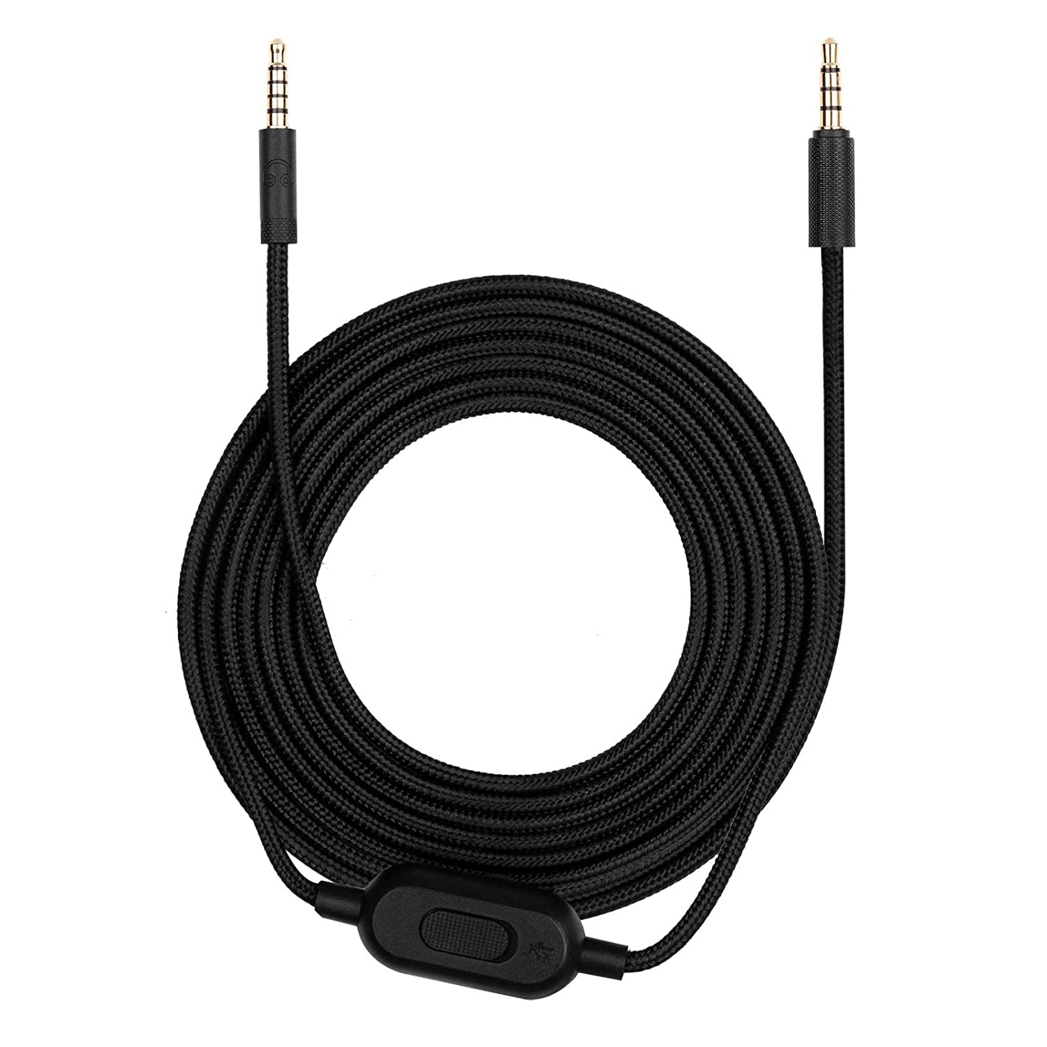 weishan Headset Cable Replacement for Logitech G Pro, G Pro X, Logitech G433, G233 Earphone Sound Aux Cord with Volume Controller and Mute