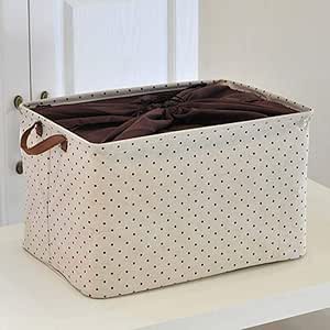 CYACC Cyacccotton y Ropa Blanca Ropa Sucia Canasta de Almacenamiento