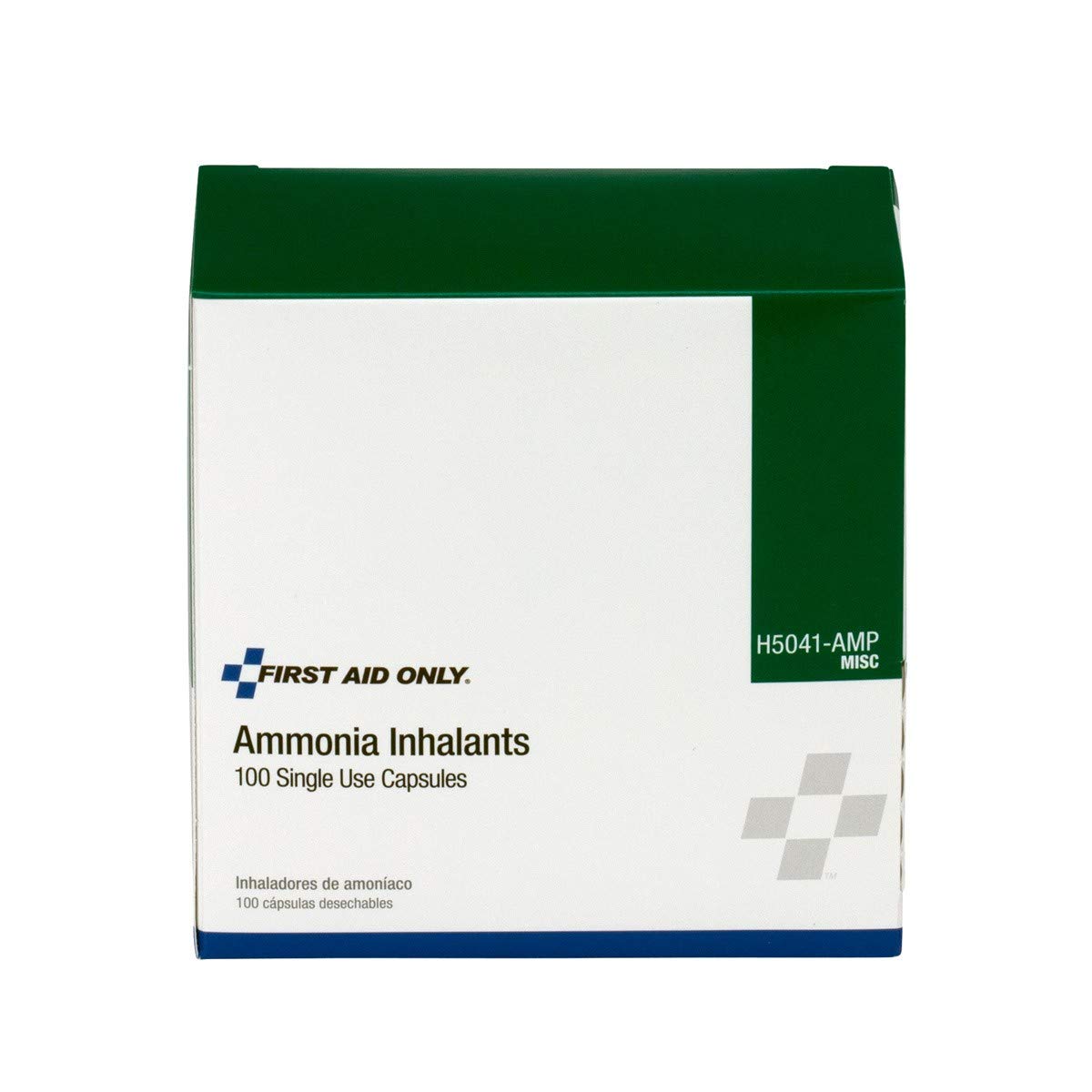 First Aid Only H5041AMP Ammonia Inhalant Ampoules, 100/Box Buy Online