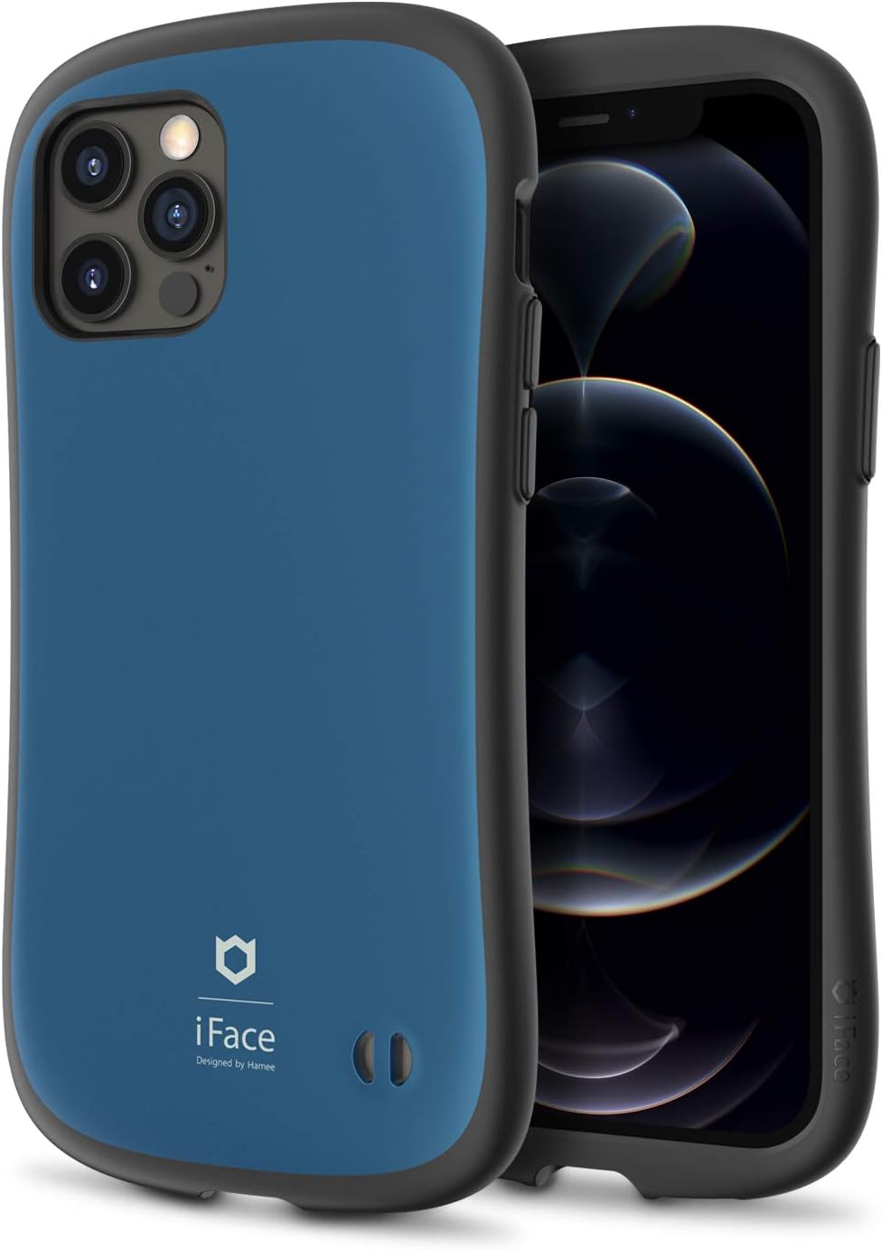 Iface First Class Designed For Iphone 12 Pro And Iphone 12 6 1 Cute Shockproof Dual Layer Hard Shell Bumper Phone Case Coral Blue Amazon Com