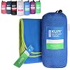 kupi Microvezel handdoeken, reishanddoek, licht absorberend, microvezel handdoekenset, sporthanddoek, fitness, sauna…
