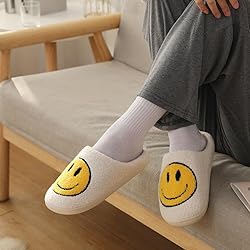 dubuto Smile Face Slippers for Girls Boys, Cute