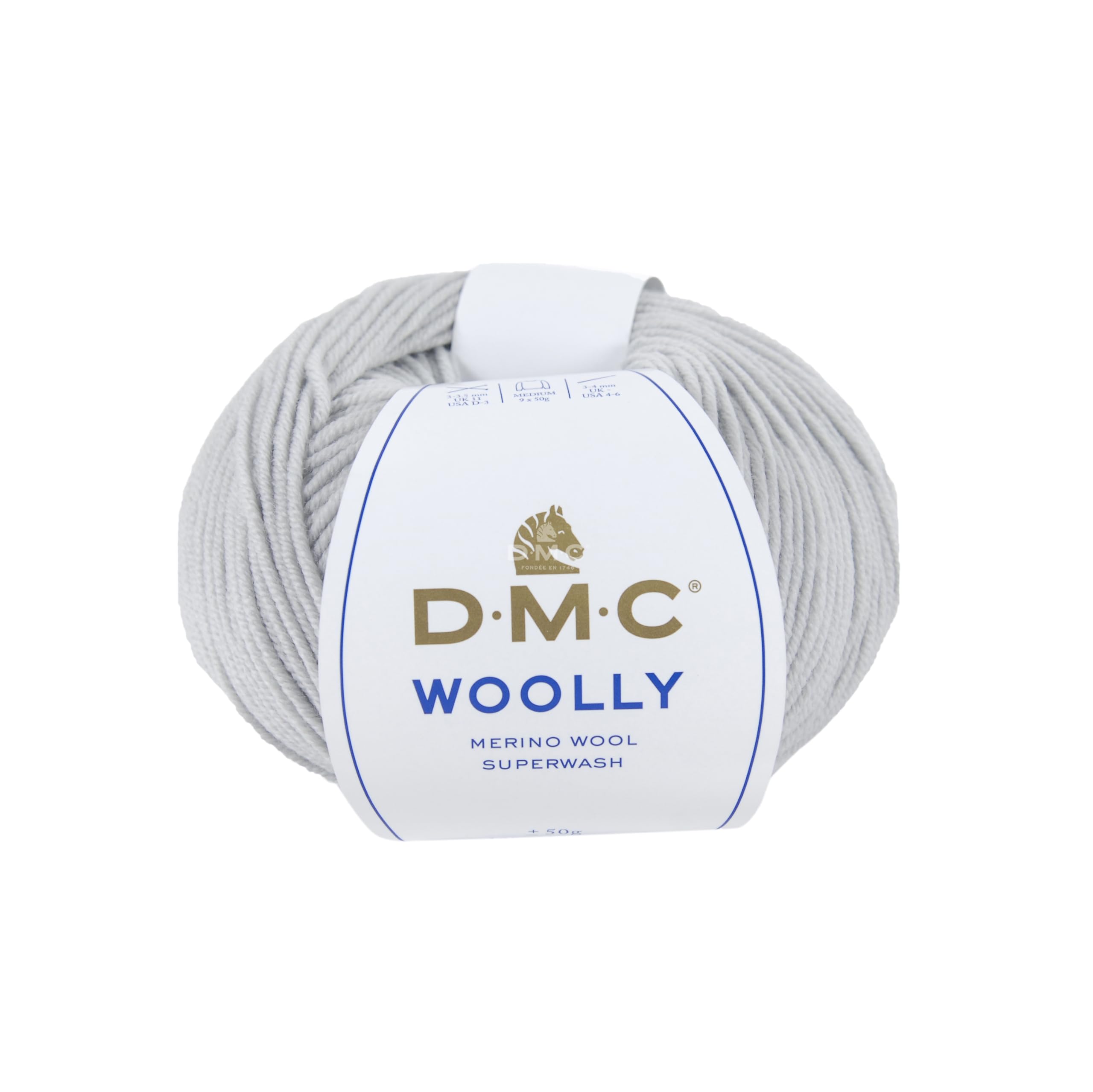 DMC Woolly Merino Yarn, Colour (121), Off White, 50g โ image 1