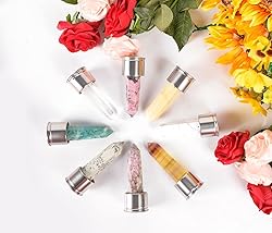 Changeable Natural Quartz Gemstone Crystal Column
