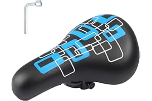 WEEROCK Kids Bike Seat, Child Bike Seats for 14" 16" 18" 20" 24" Kid Bicycle, Kids Bike Replacement Saddle for Boys Girls Bic