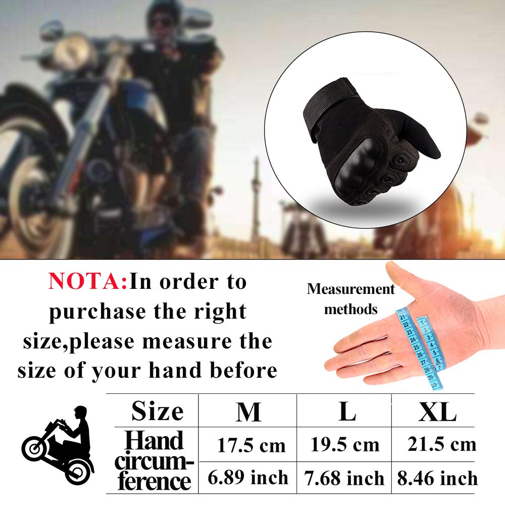 LucaSng universal breathable non-slip outdoor sports motorcycle gloves XL