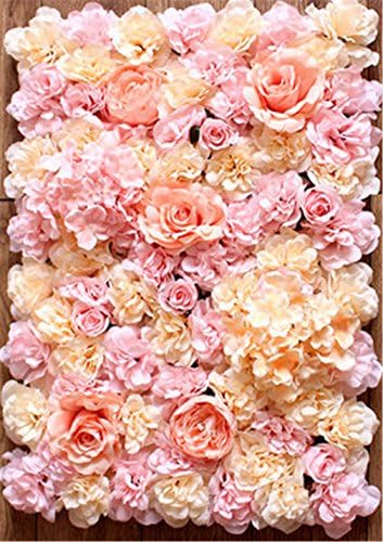 40X60cm Artificial Silk Rose Flower Wall Decoration Decorative Silk Hydrangea Wedding Decoration Backdrop 8