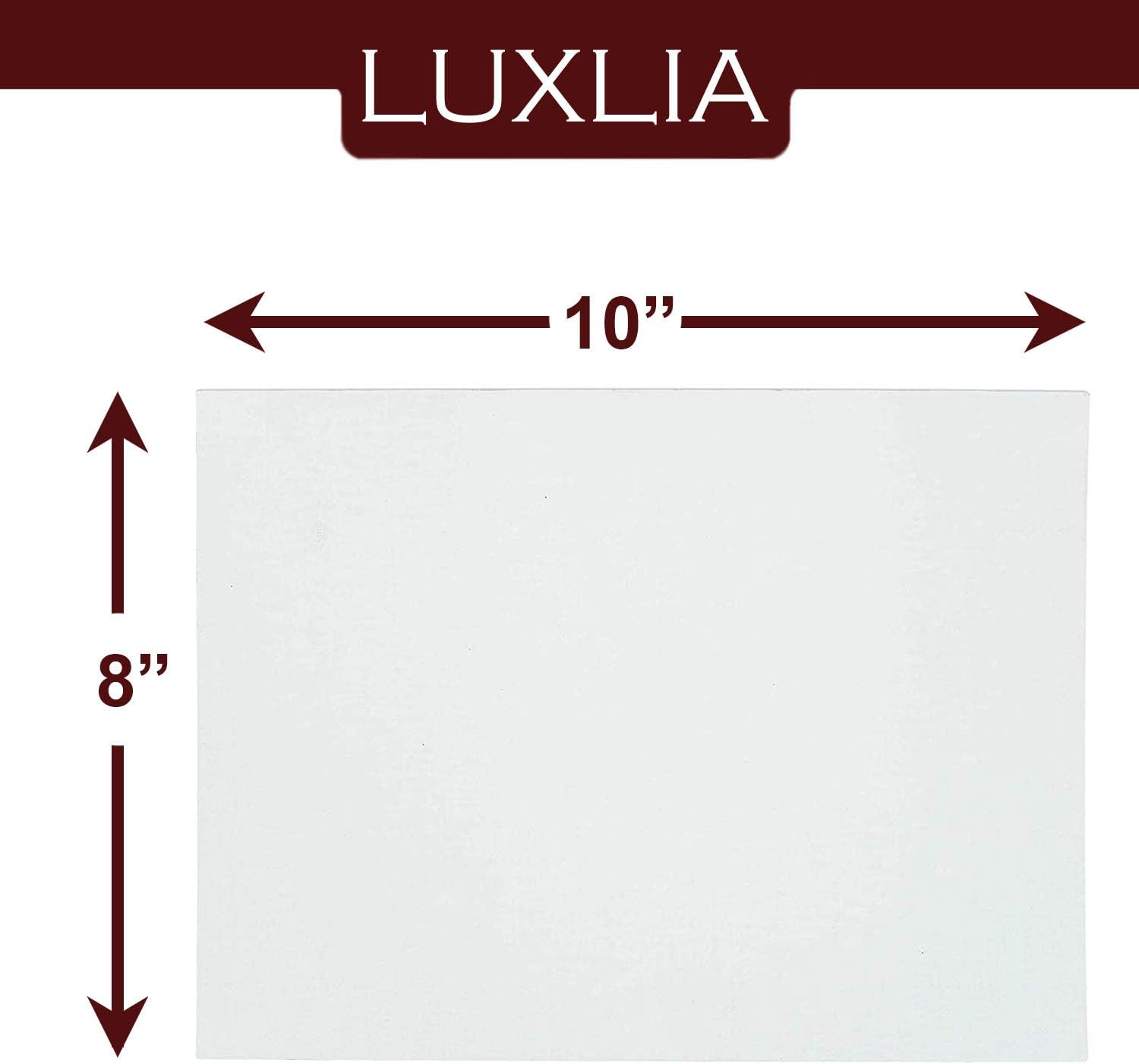 Blank Paint Canvas Panels (15 Pack - 8 x 10 Inch) White Artist Canvas Boards for Painting Using Oil or Acrylic Paint