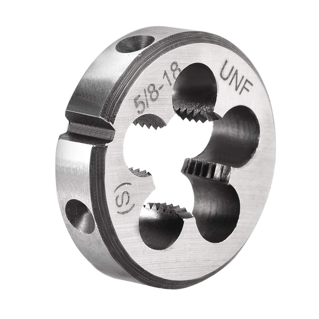 sourcing map 5/8-18 UNF Round Die, Machine Thread Right Hand Threading Die, Alloy Tool Steel Screw Thread Cutting Die