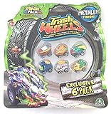 The Trash Pack Trash Wheels Metallic Finish Banana Split, Doggy Doo, Creepy Crusier, Trash Masher, Burn Out & General Jeep Exclusive Car 6 Pack