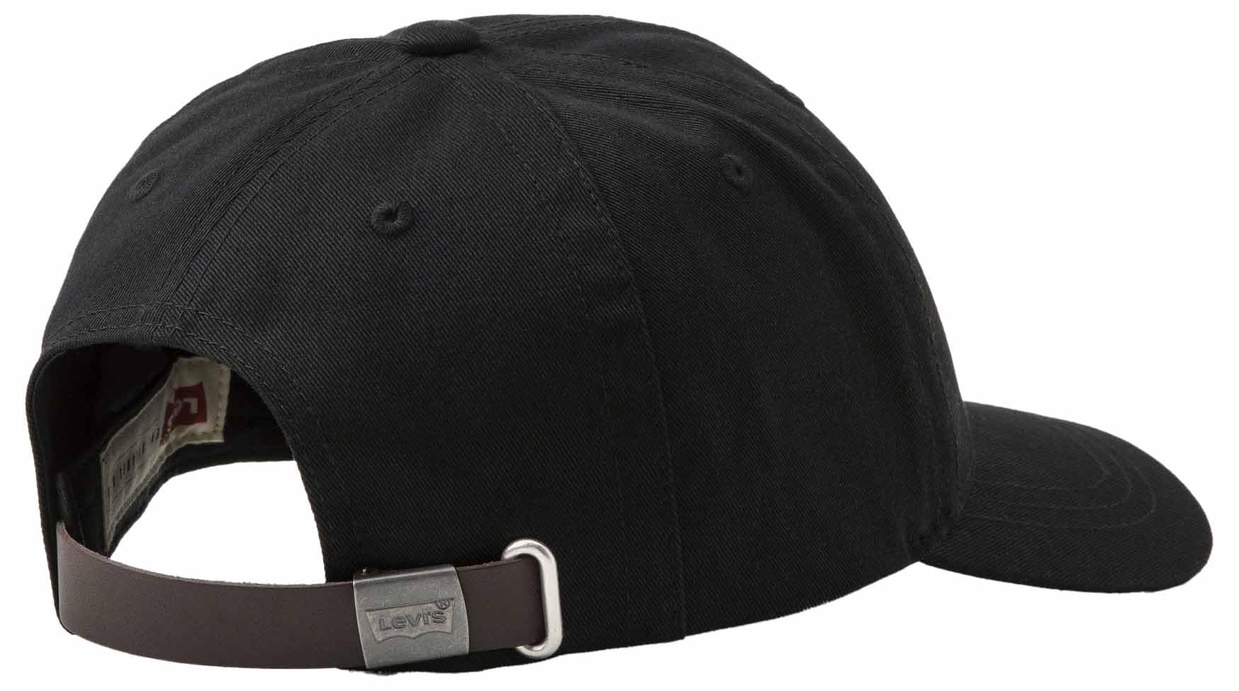Levi's Herren Classic Twill Red Tab Baseball Cap, Schwarz (Black), 58 cm 3