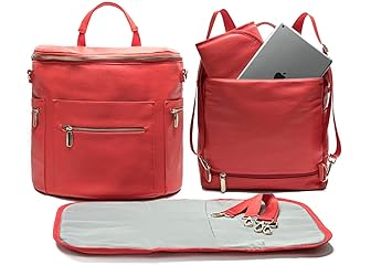 miss fong leather diaper bag