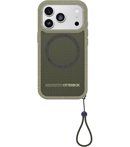Otterbox Frē Series MagSafe Para IPhone 17 Pro – Funda Resistente Al Agua IP68, A Prueba De Golpes (5 Veces Estándar Militar), Con Protector De Pantalla Integrado Y Botón Camera Control, Verde