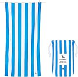 Dock & Bay Beach Towel Cabana Bondi Blue Large 160x90cm 100% Recycled