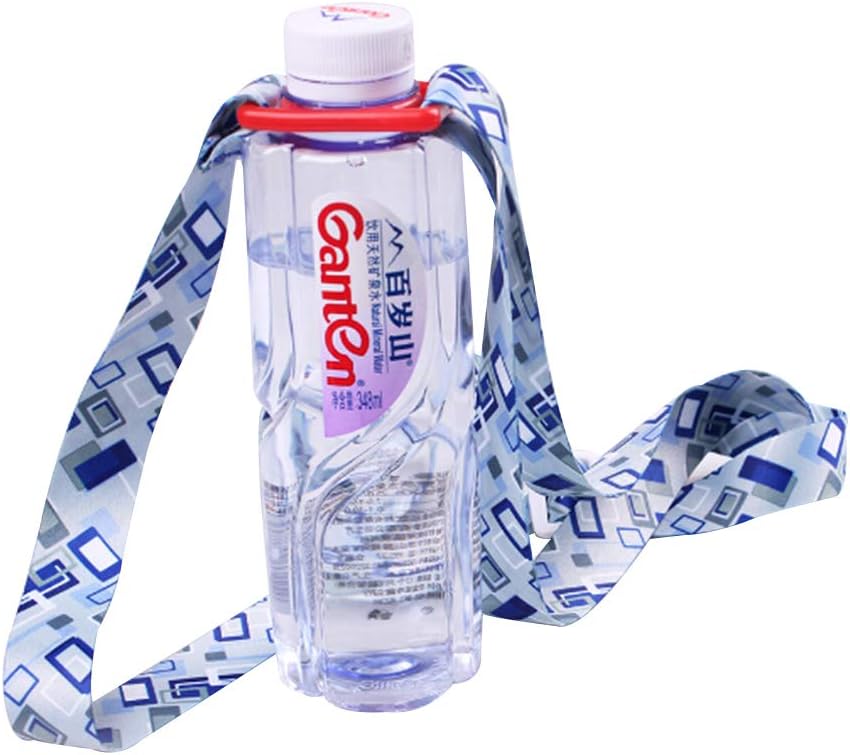 VALUEU Adjustable Water Bottle Sling Drink Bottle Sling Universal Water Bottle Carrier Bottle Strap For Daily Walking,Biking, Hiking