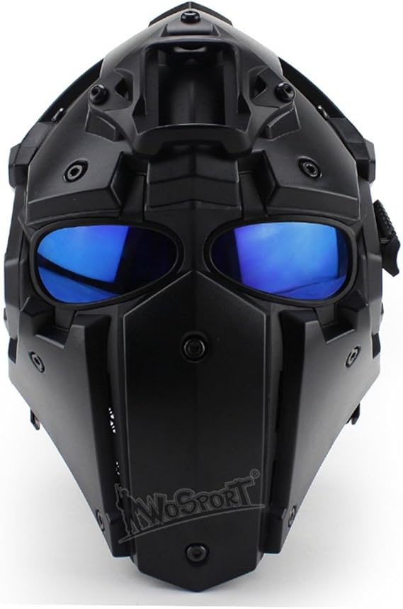 Casque intégral tactique d'extérieur avec pour airsoft