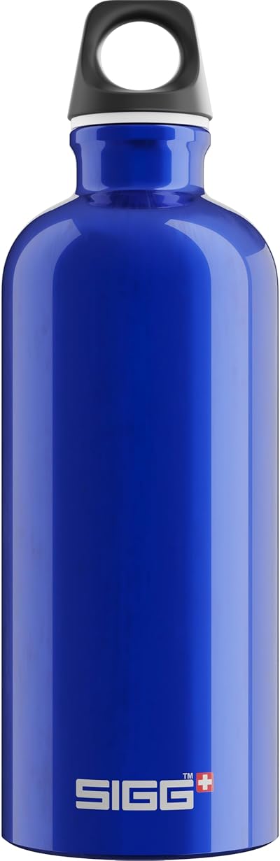 Sigg Classic Bottle Traveller 0.6L Dark Blue Made in Switzerland