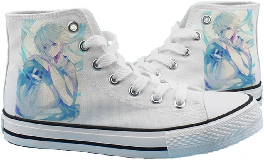 Telacos Noragami YATO Yukine Shoes Cosplay Canvas Shoes Sneakers Black/White