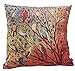 WTOSE JINBEILE Oil Painting Hundreds of Birds Cotton Linen Throw Pillow Case Cushion Cover Home Sofa Decorative 18 X 18 Inch
