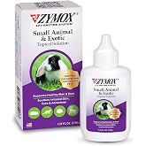 Zymox Small Animal &amp; Exotic Topical Solution, 1.25 oz. &ndash; Supports Healthy Skin &amp; Ears for Dog, Cat, Rabbit, Guinea Pig, Ferret, Hamster, Chinchilla, Monkey