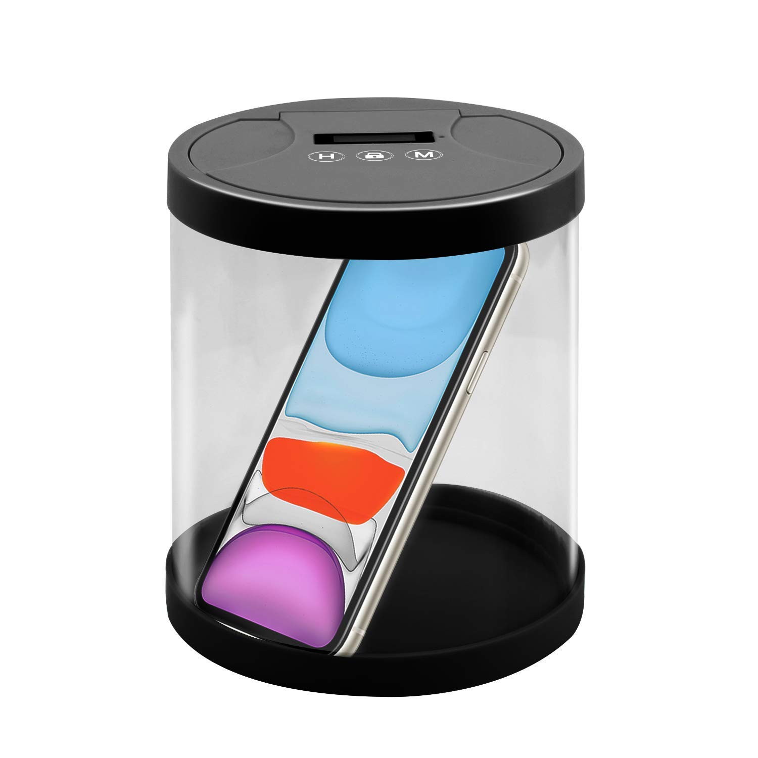 OUTDOORZONE Timer Lock Container,Multi-Function Phone Time Lock Box, to Prevent Dependence on Smartphone,Ideal for Quitting Smoking, Wine, Candy, Excessive Playing of Smartphones and Games