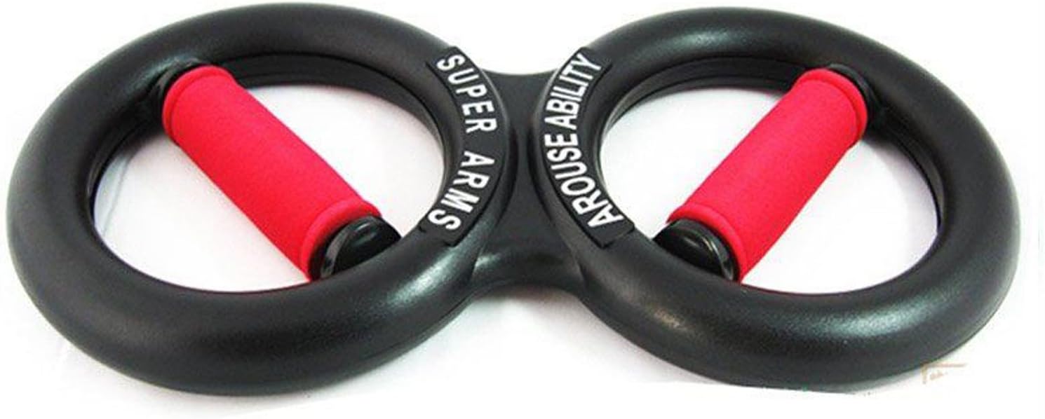Kemket Latest Super Iron Arm Hand Grip - Best Arm Strengthener - Badminton Back Hand Trainer, 10KG - Yellow, 15 kg - Blue and 20KG - Red