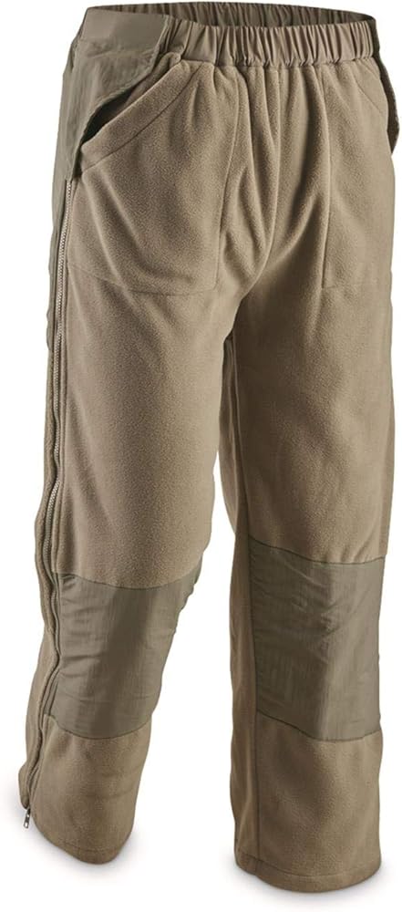 military fleece pants