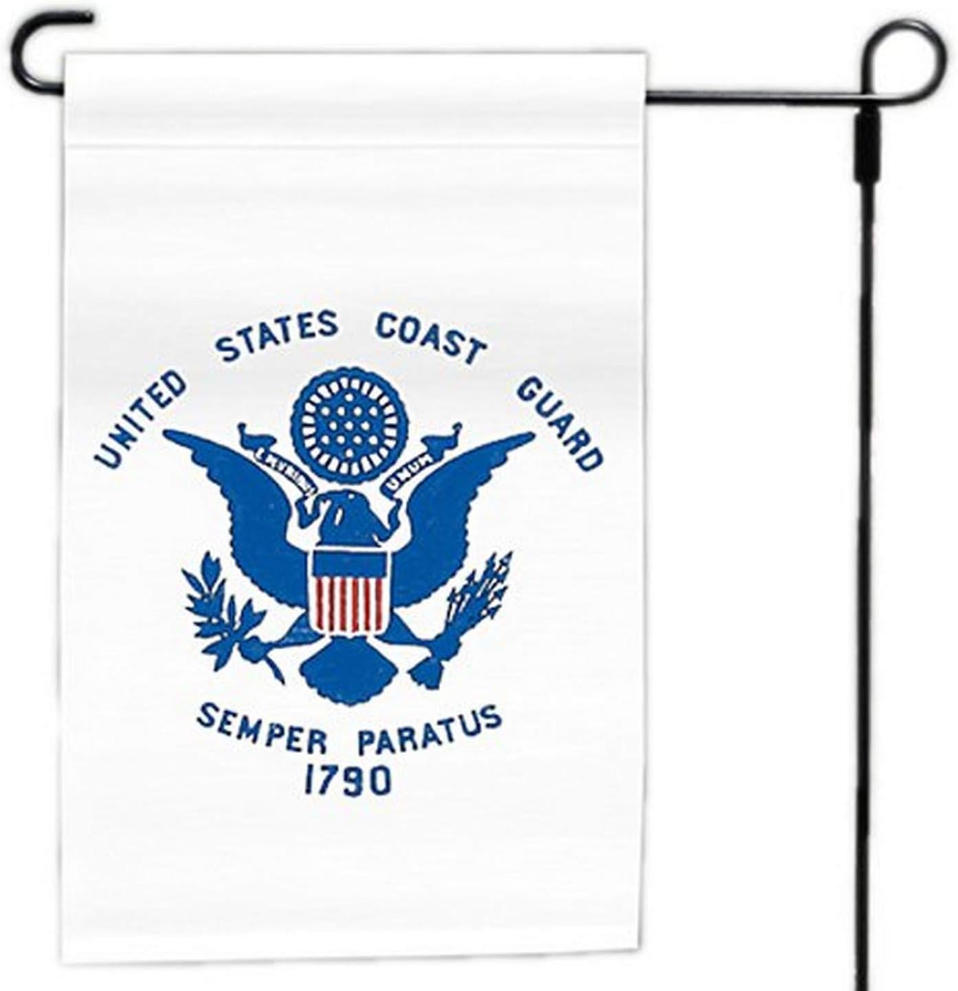 Valley Forge Flag Made in America 12" x 18" Nylon U.S. Coast Guard Garden Flag