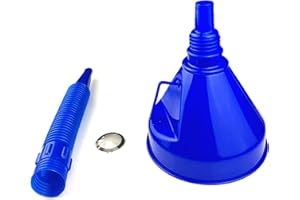 Economy Funnel with Flexible Spout Extension Designs Multifunction Economy for Engine Oil Fluids Vehicle Maintenance