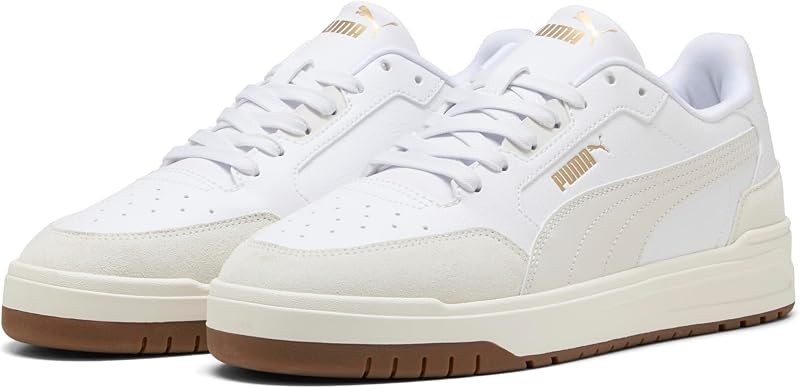 Shuffle Downtown OG Sneaker, Unisex, Weiß-Vapor, Graugold, 8 UK