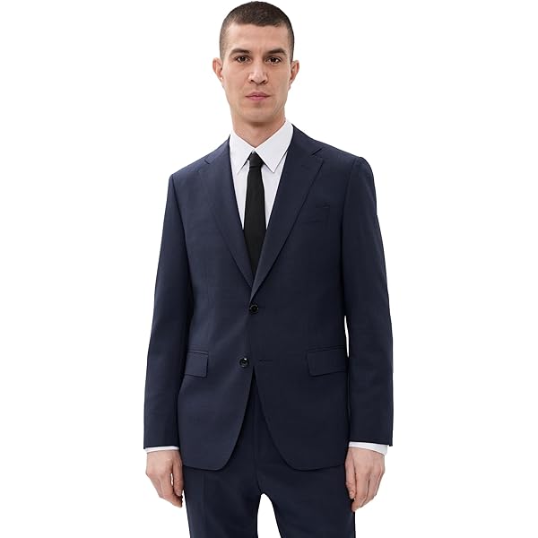 Theory Men's Clinton Precision Ponte Blazer, Baltic, S at Amazon