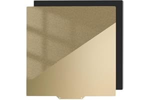 G-HUBBLE Upgraded 310x310mm for Qidi Plus 4 Build Plate with Magnetic Sticker,Smooth & Texture 100% Imported Thicker PEI Sheet Spring Steel Flex Bed for Cr-10,CR-10S, CR-10S pro, CR-10V2, CR-10 V3 3D Printer.