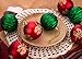 SANNO 10 inch Christmas Red Glitter Poinsettia Flowers Flowers Tree Picks Christmas Tree Ornaments Christmas Tree Wreaths Garland Holiday Seasonal Wedding Decorations 6 Pack