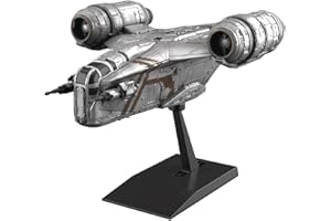 Bandai Hobby - Star Wars - Vehicle Model Razor Crest (Silver Coating Version), Bandai Spirits Star Wars Vehicle Model Kit