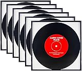 ReqiHome 6 Packs, Black Music Record Album