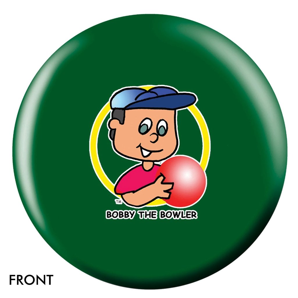 Bobby The Bowler Bowling Ball- Green